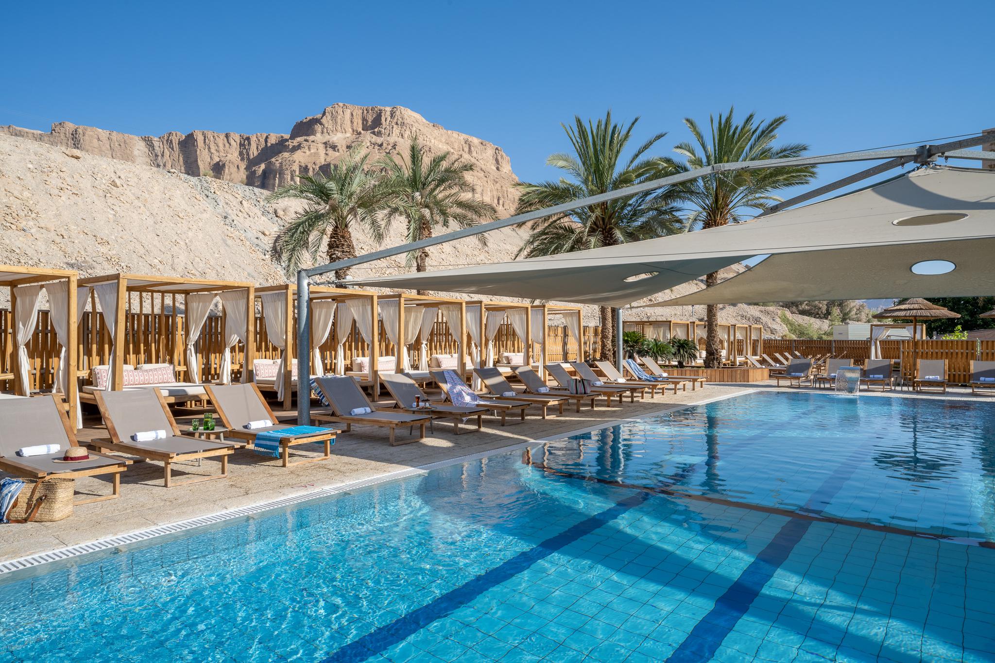 Oasis Spa Club Dead Sea Hotel - 18 Years Plus Ein Bokek Eksteriør bilde